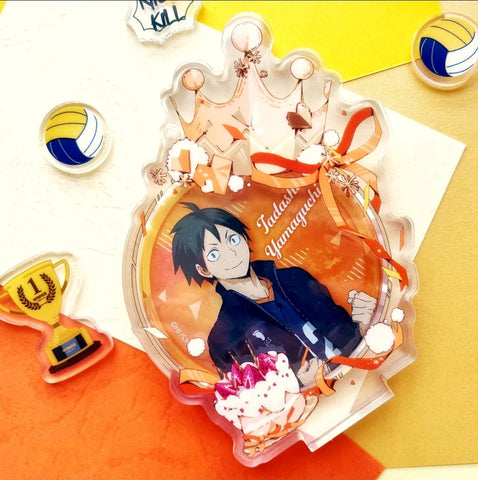 ［推し活グッズ］缶バッジアクリルフレーム 75mm【G2J5V2】
