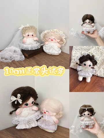 ［ぬい服］10/20cm 無属性 ぬいぐるみ用 お洋服【月织】