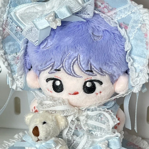 【受注予約】［ぬい服］10cm 無属性 ぬいぐるみ用 お洋服【熊熊】