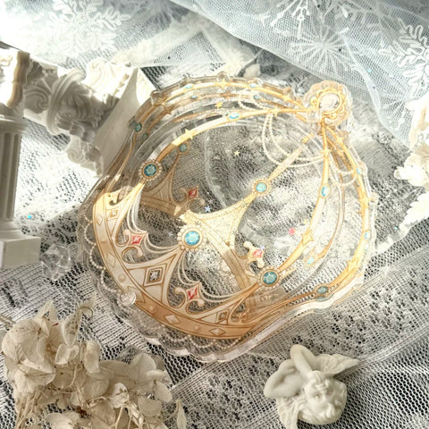 ［推し活グッズ］缶バッジ アクリルフレーム 58/75mm【8UHPDA】