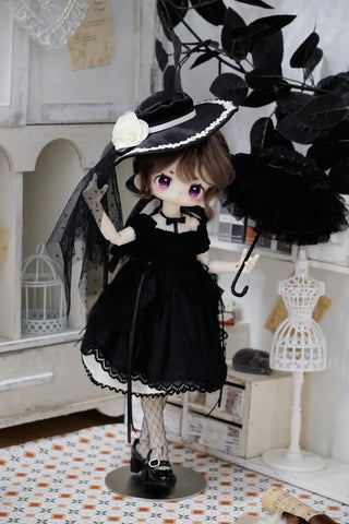 ［BJD服］1/6ドール用 衣装セット【玫瑰】