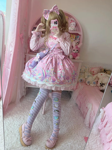 ［ファッション］ロリータ オーバーニーソックス 靴下【R36R17】