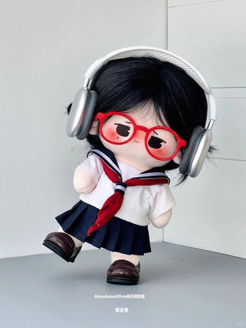 ［ぬい小物］20cm 無属性 ぬいぐるみ用 ヘッドホン【耳机】