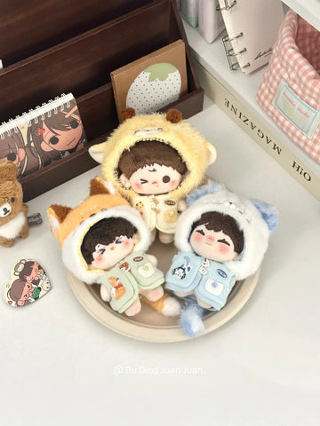 ［ぬい服］10cm 無属性 ぬいぐるみ用 お洋服【动物】