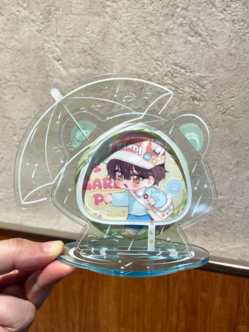 ［推し活グッズ］缶バッジアクリルフレーム 58~75mm【V7W9K5】