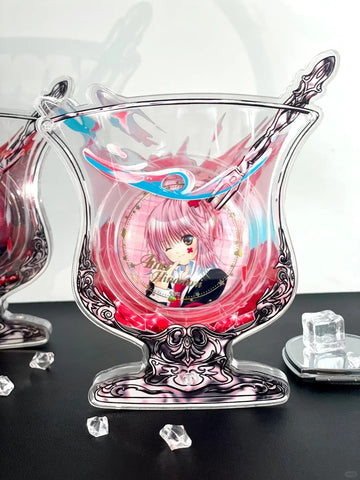 ［推し活グッズ］缶バッジアクリルフレーム 58～75mm【G340S3】