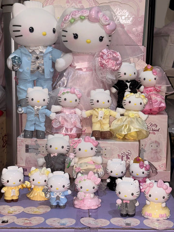 ［サンリオ］ハローキティ&ディアダニエル ドール ボックス【婚礼】