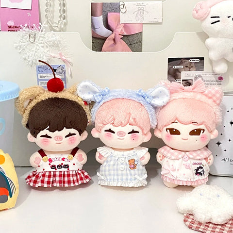 【受注予約】［ぬい服］10cm 無属性 ぬいぐるみ用 お洋服【甜品】