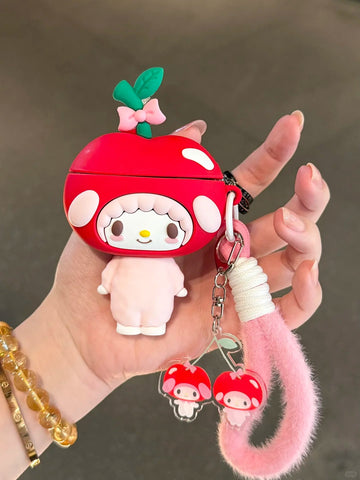 ［サンリオ ］マイメロディ＆ピアノ イヤホンケース Airpods Pro 1/2/3/4