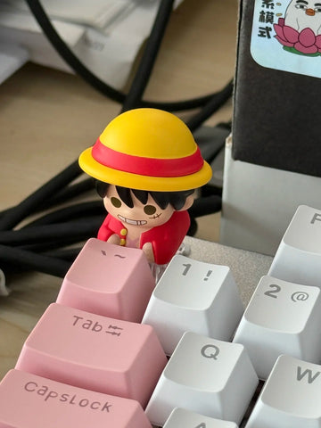 ［メカニカルキーボード］ONE PIECE トレーディングフィギュア キーキャップ【ZH8GAQ】
