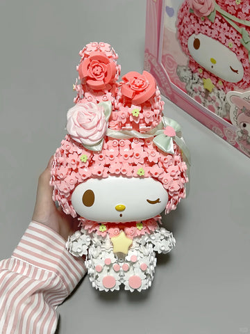 ［サンリオ］マイメロディ＆クロミ ブロック おもちゃ【NLST1G】