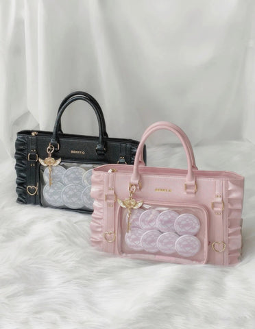 ［バッグ］缶バッジ用 痛バッグ 2way ショルダーバッグ【LOLI6L】