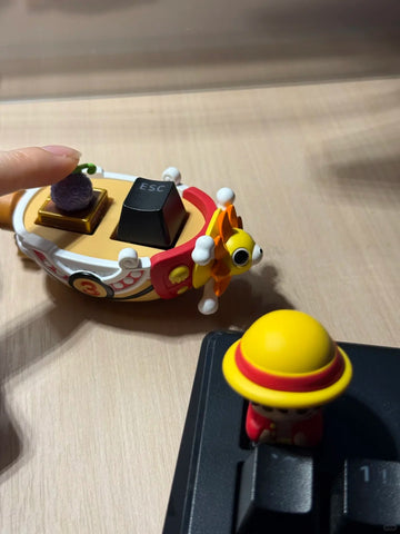 ［メカニカルキーボード］ONE PIECE トレーディングフィギュア キーキャップ【ZH8GAQ】