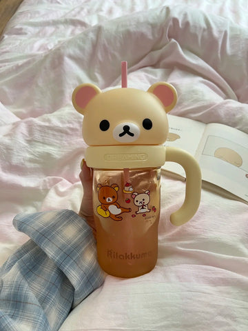 ［キャラグッズ］リラックマ 正規品 ボトル 830ml【OG80GX】