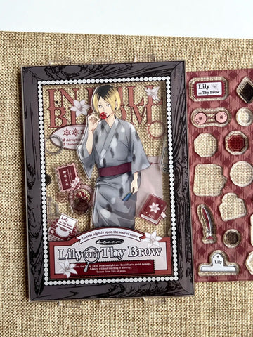 ［推し活グッズ］アクリルフレーム+パーツ【L1E1L4】