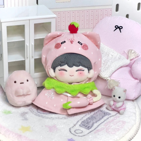 ［ぬい服］10cm 無属性 ぬいぐるみ用 お洋服【草莓】