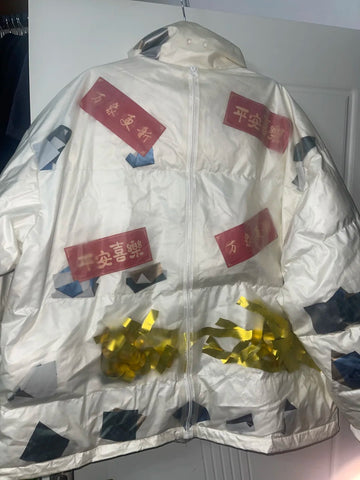 ［推し活グッズ］痛ジャケット 中綿ダウンジャケット