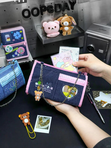 ［推し活グッズ］オリジナル デニムポーチ【G5GB92】