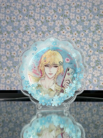 ［推し活グッズ］缶バッジ アクリルフレーム 58~75mm【3K7D1O】