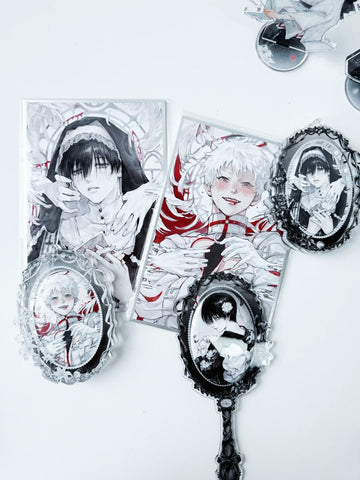 ［推し活グッズ］缶バッジ アクリルフレーム【TFB5DY】