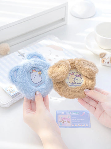 ［推し活グッズ］モフモフ 缶バッジ用ホルダー 58~75mm 【6LMEN0】