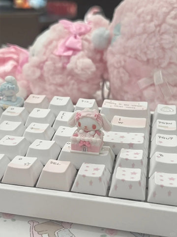 ［サンリオ］シュガーバニーズ 手作り キーキャップ【メカニカルキーボード】