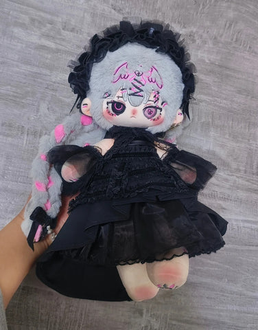 【受注生産】［ぬい服］20/30cm 無属性 ぬいぐるみ用服【蔷薇】