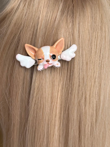 ［アクセサリー］3Dプリント ヘアクリップ【1L3ED0】