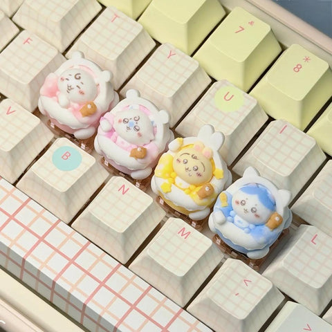 ［メカニカルキーボード］ちいかわ 手作り キーキャップ【SGVPTQ】