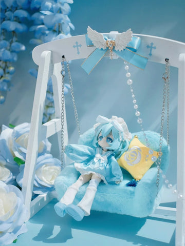 ［ぬい服］10/20cm 無属性 ぬいぐるみ用 ブランコ【秋千】