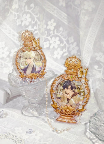 ［推し活グッズ］缶バッジ アクリルフレーム 58/75mm【BWN70R】