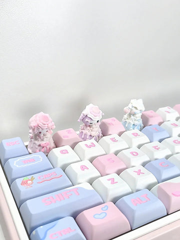 ［メカニカルキーボード］サンリオ 手作り キーキャップ【51G3Z3】