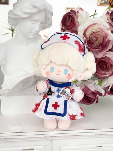 ［ぬい服］20cm 無属性 ぬいぐるみ用 お洋服【玫瑰】