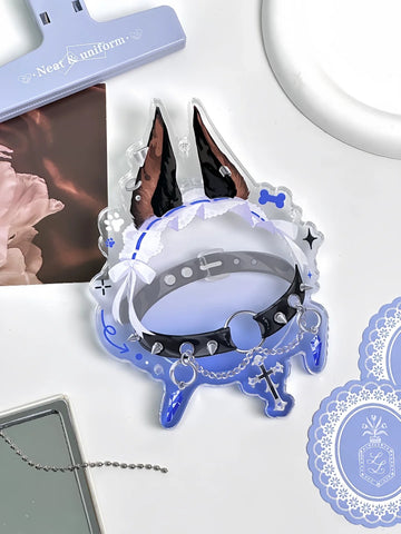 ［推し活グッズ］缶バッジ アクリルフレーム 58～75mm【E0Q4T2】