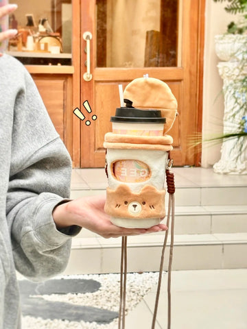 ［ぬい服］10/15/20cm 無属性 ぬいぐるみ用 お洋服【奶茶】