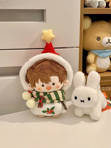 【受注予約】［ぬい服］10cm 無属性 ぬいぐるみ用 お洋服【圣诞】