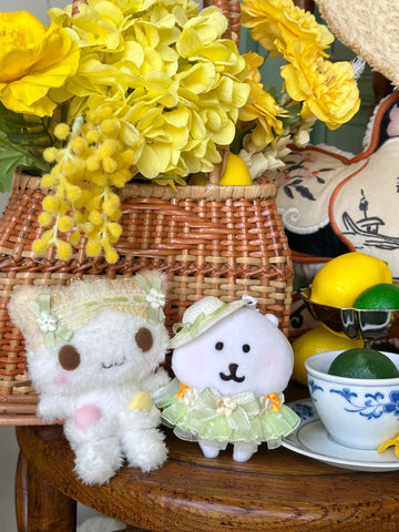 ［ぬい服］10cm 無属性 手作り ぬいぐるみ用服【蜜瓜】
