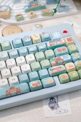 ［メカニカルキーボード］どうぶつの森 MOA/Cherry キーキャップ【0K3XJ0】