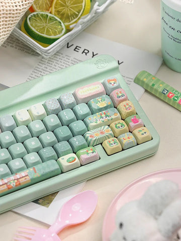 ［メカニカルキーボード］どうぶつの森 キーキャップ【0K3XJ0】
