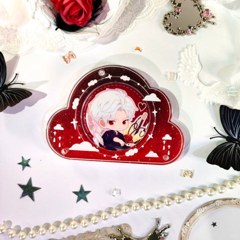 ［推し活グッズ］缶バッジ アクリルフレーム 58～75mm【LYW2JT】