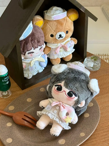 【受注予約】［ぬい服］10cm 無属性 ぬいぐるみ用 お洋服【水手】