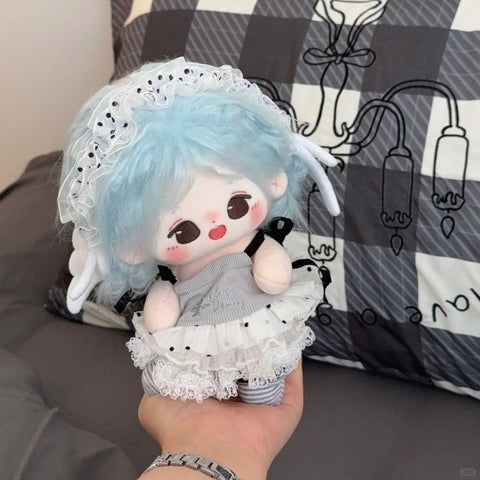 【受注予約】［ぬい服］20cm 無属性 ぬいぐるみ用 お洋服【波点】