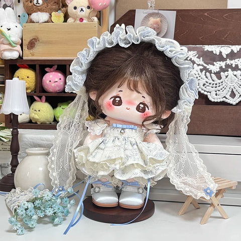 【受注予約】［ぬい服］20cm 無属性 ぬいぐるみ用 お洋服【蓝花织】