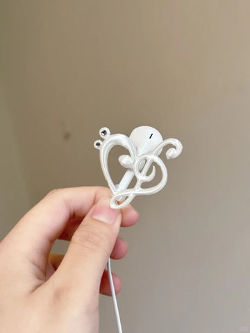 ［スマホグッズ］3Dプリント 有線イヤホン アクセサリー【OJZXO1】