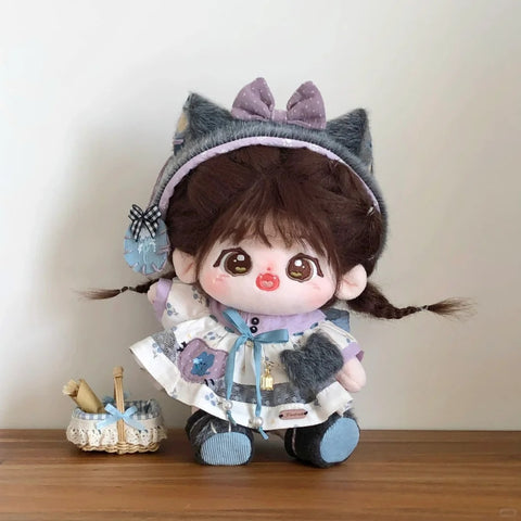 ［ぬい服］10/15cm 無属性 ぬいぐるみ用 お洋服【鸢尾】