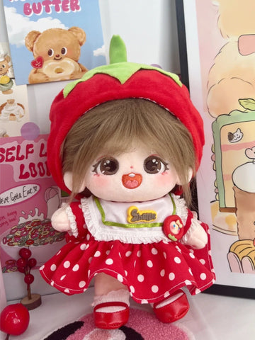 ［ぬい服］20cm 無属性 ぬいぐるみ用 お洋服【番茄】