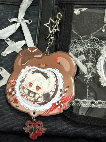 ［推し活グッズ］PVC 缶バッジ カバー 65mm【2XC6I3】