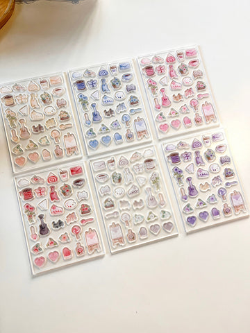 ［推し活グッズ］アクリルフレーム+パーツ【Q6C4K2】