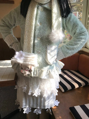 ［推し活グッズ］10cm 無属性 ぬいぐるみ用 痛マフラー【OUN7MX】