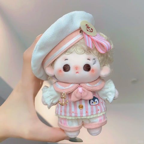 ［ぬい服］10/20cm 無属性 ぬいぐるみ用 お洋服【海军】
